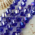 6mm Twist Crystal Beads,colorful crystal beads